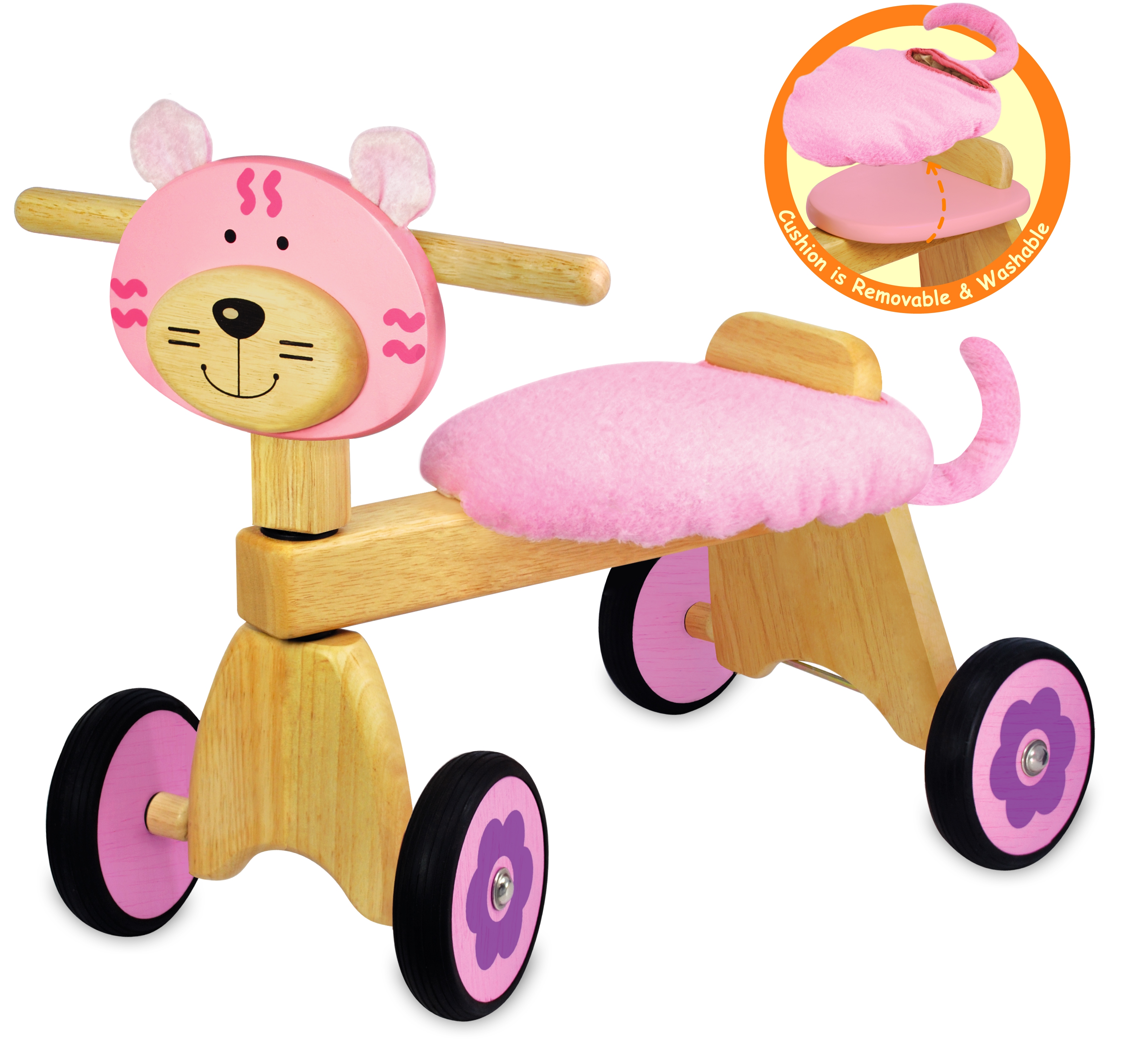 Loopfiets Poes roze; I'm Toy 87230 aanbieding