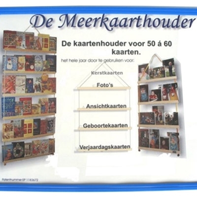 Meerkaarthouder 4 latten