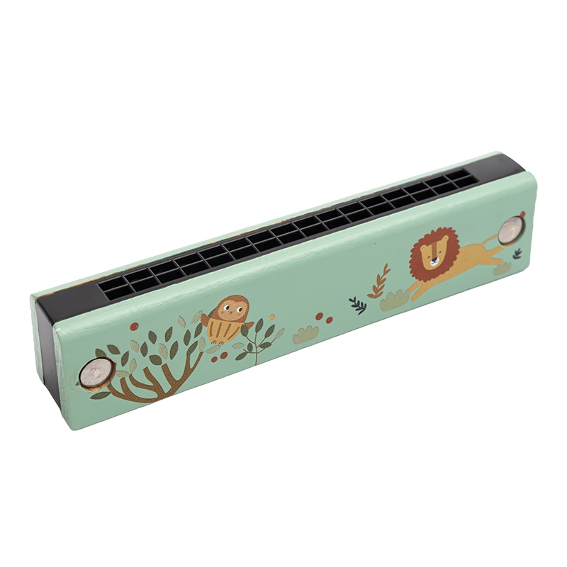 Mondharmonica 13,2 cm Leeuw