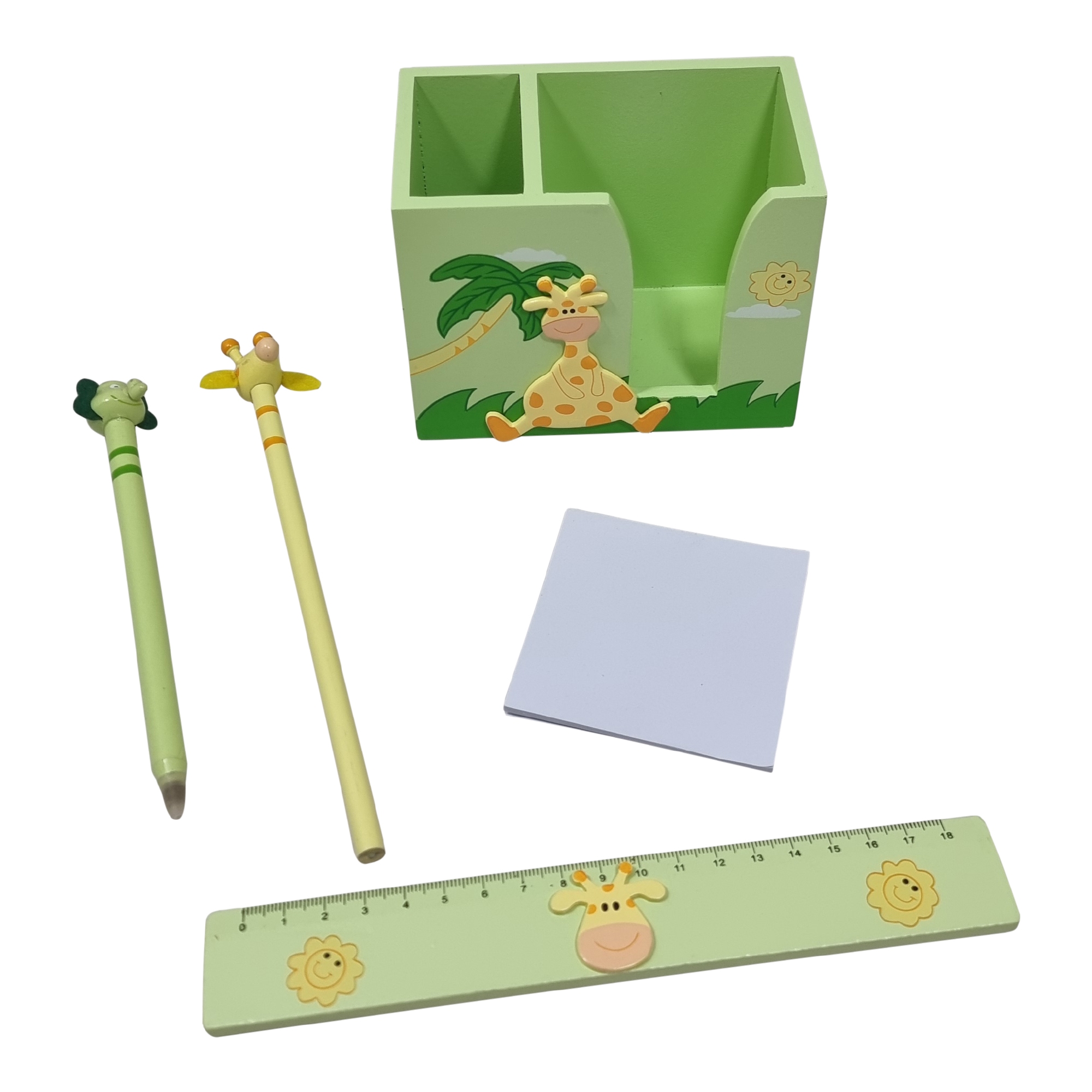 Pennenbakje met papierhouder           AANBIEDING