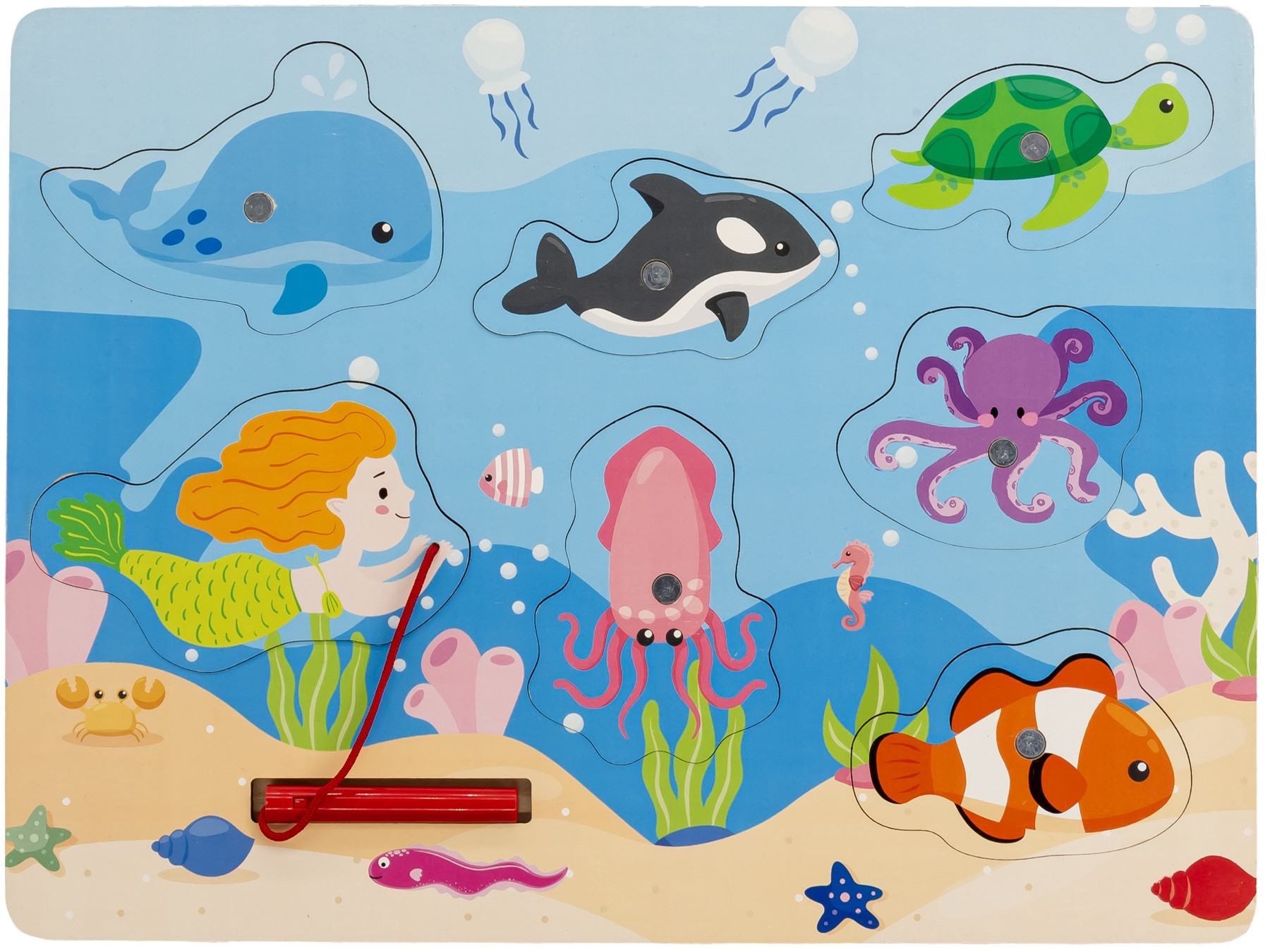 Puzzel visspel ;Playwood