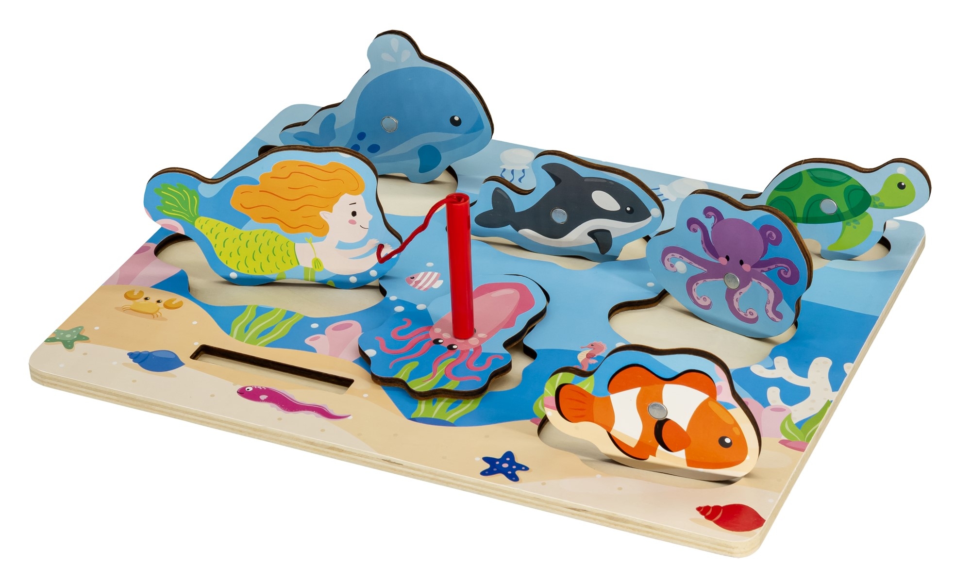 Puzzel visspel ;Playwood