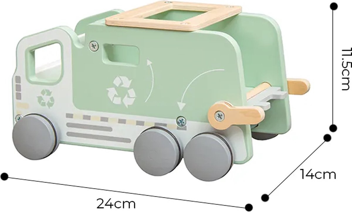 Recycling truck