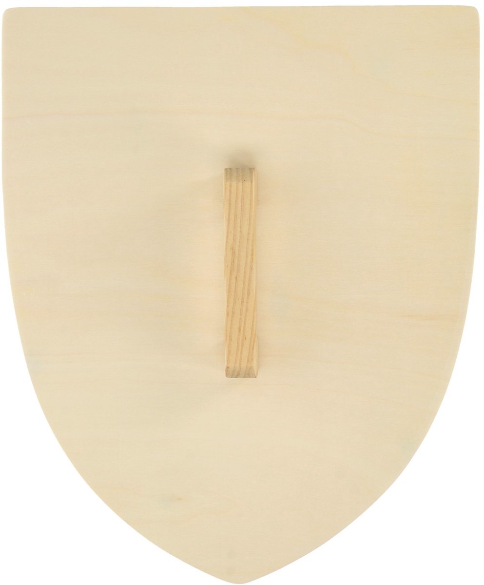 Schild natural; houten handvat