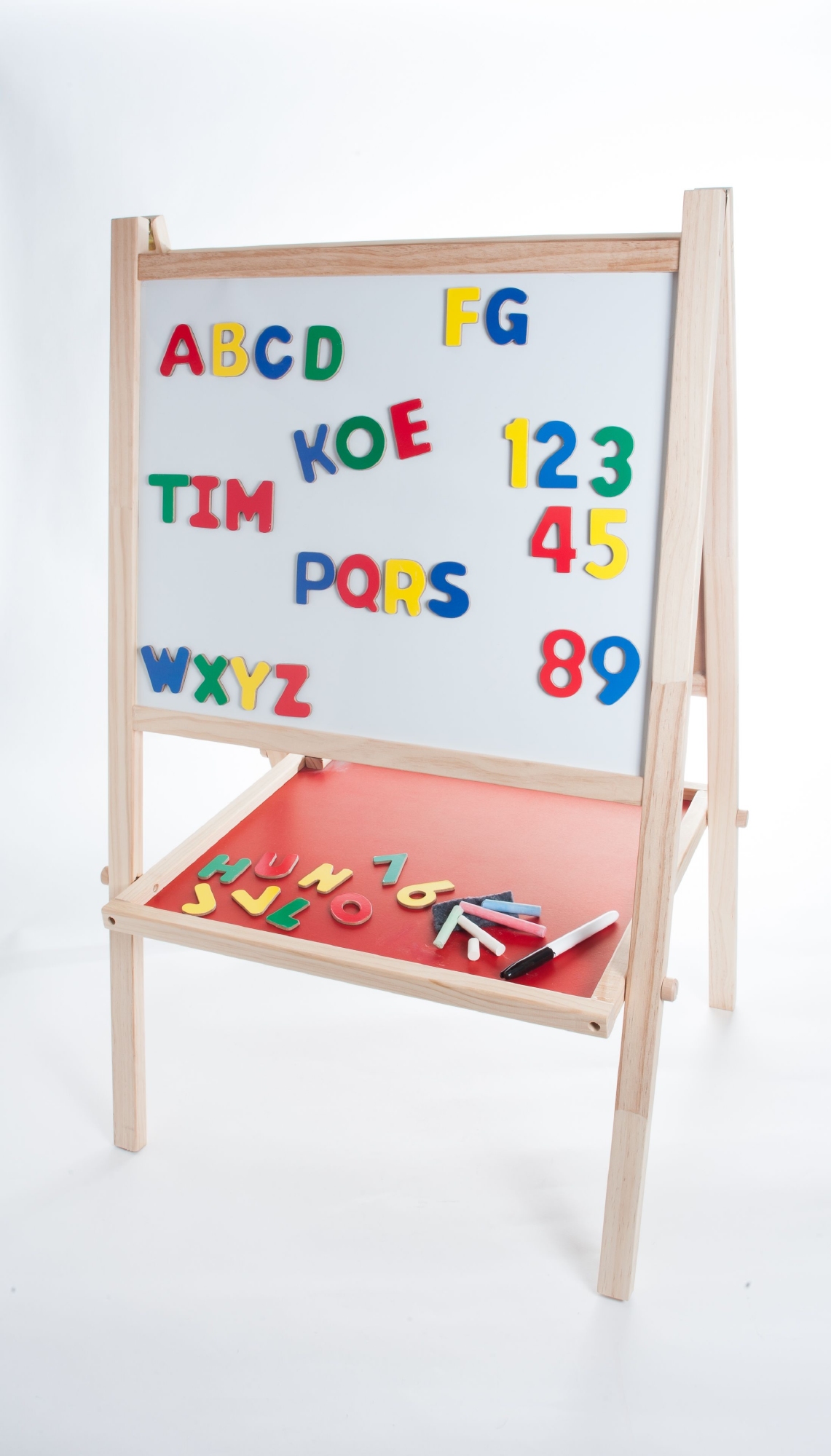 Schoolbord / Whitebord; incl krijt en letters; 605001