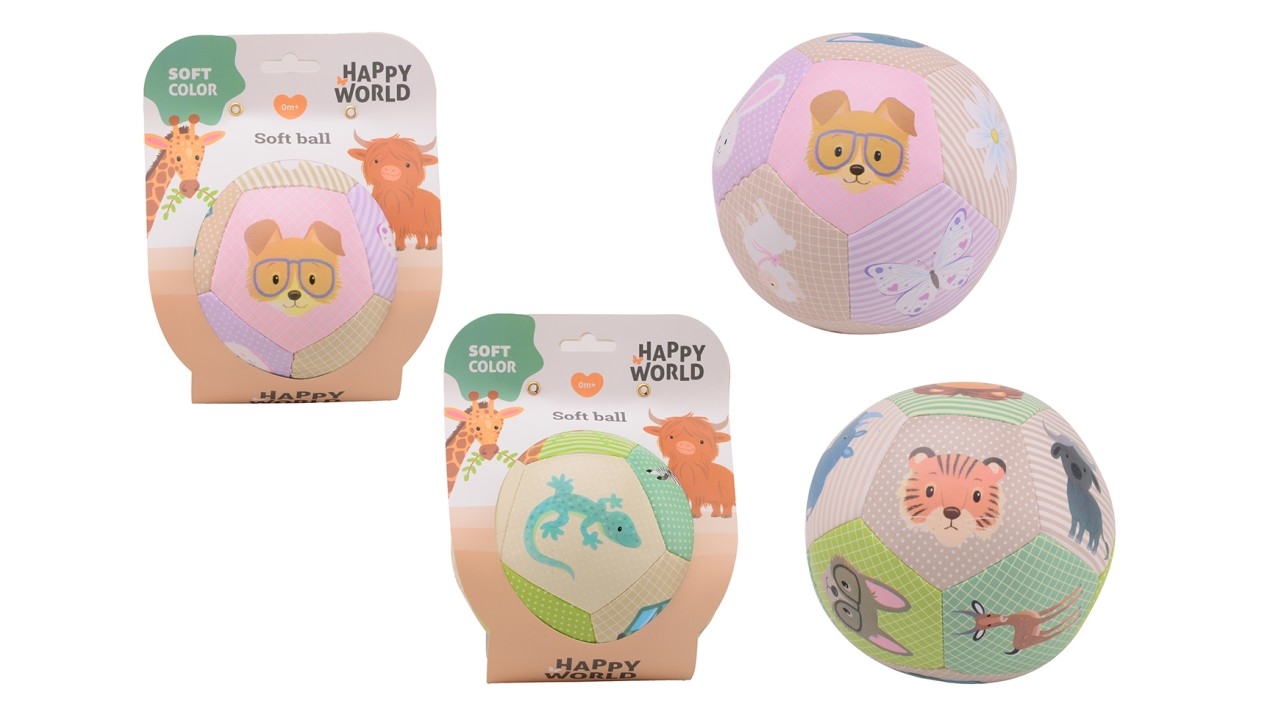 Soft Bal 2 assorti