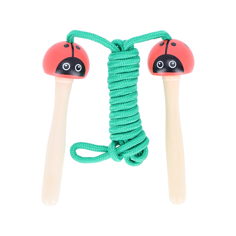 Springtouw bij en lieveheerbeest 2 assorti