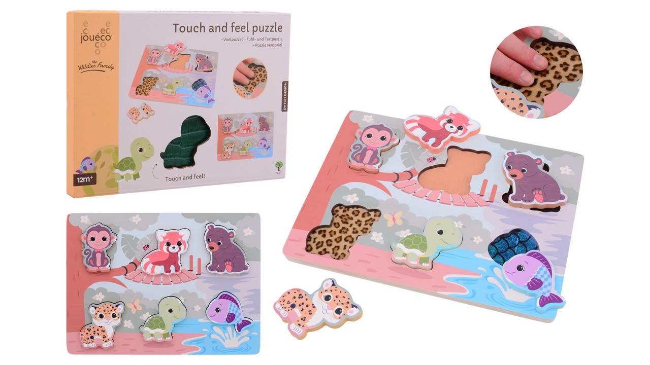 The Wildies Family zachte vakjes puzzel