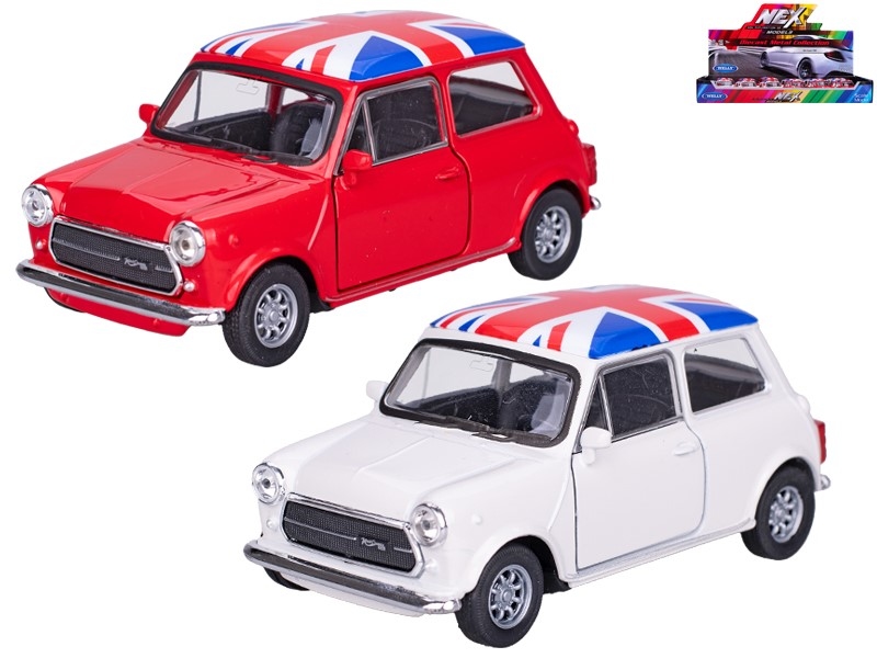 Welly Mini Cooper 1300 Britse Vlag Die Cast