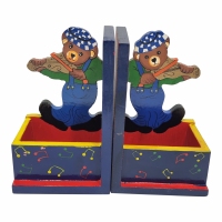 Boekensteun bakje viool