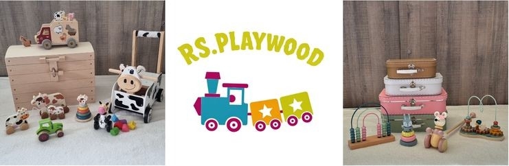 Houten speelgoed groothandel Roël Speelgoed; puzzels, muziekinstrumenten, treintjes, treinbanen etc.